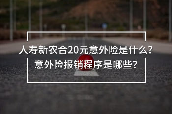 壽新農(nóng)合20元意外險是什么