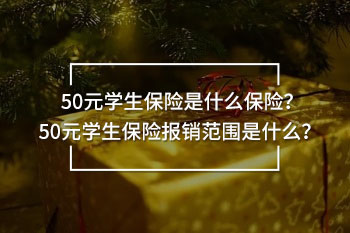 50元學(xué)生保險(xiǎn)報(bào)銷范圍