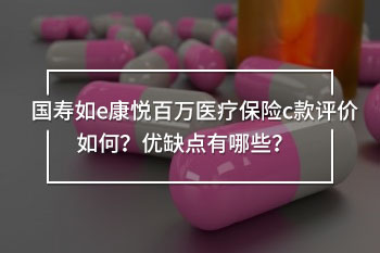 國壽如e康悅百萬醫(yī)療保險c款評價