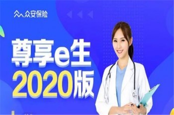 眾安尊享e生2020版產(chǎn)品介紹