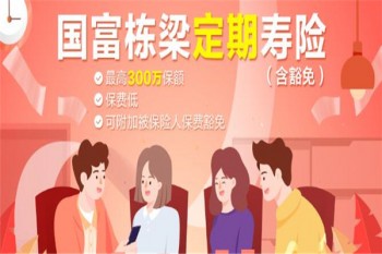 國富棟梁定期壽險(xiǎn)（含豁免）產(chǎn)品介紹