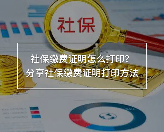 社保繳費(fèi)證明