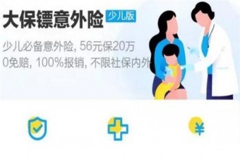 大保鏢少兒版意外險評測