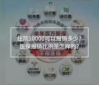 住院10000可以報銷多少