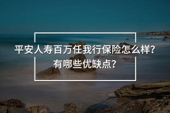 平安人壽百萬任我行保險(xiǎn)怎么樣？有哪些優(yōu)缺點(diǎn)？