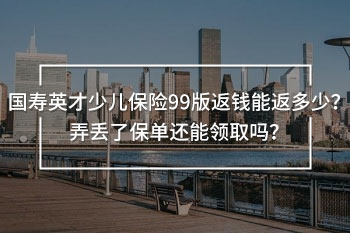 國壽英才少兒保險(xiǎn)99版返錢能返多少？弄丟了保單還能領(lǐng)取嗎？