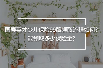 國(guó)壽英才少兒保險(xiǎn)99版領(lǐng)取流程如何？能領(lǐng)取多少保險(xiǎn)金？
