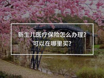 新生兒醫(yī)療保險(xiǎn)怎么辦