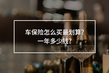 車(chē)保險(xiǎn)怎么買(mǎi)最劃算