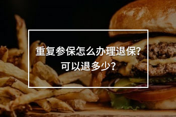 重復參保怎么辦理退保