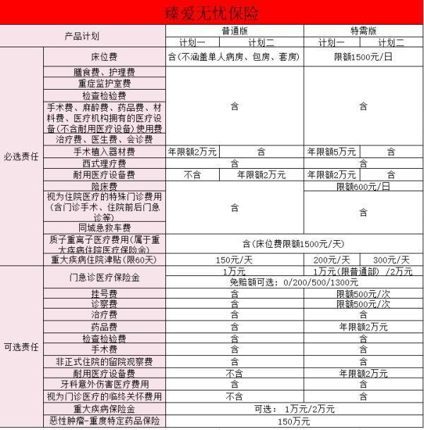 臻愛無憂保險的保障？是哪個保險公司的？
