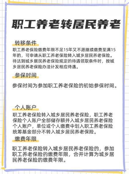 社保轉(zhuǎn)換知識大全：居民養(yǎng)老保險轉(zhuǎn)職工養(yǎng)老保險的條件是什么？