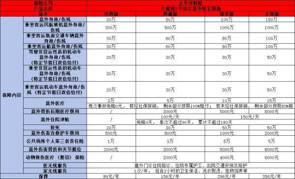 意外保險多少錢一年？全面解析少兒與成人意外險的價格與價值