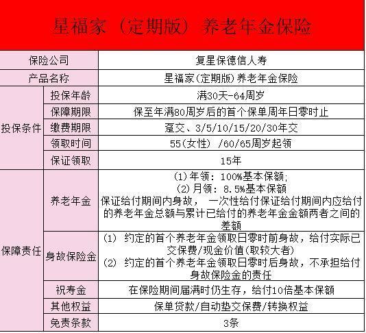 星福家養(yǎng)老年金介紹？優(yōu)勢有哪些？