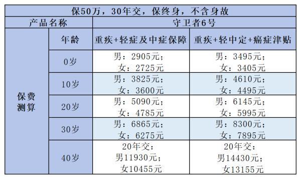 守衛(wèi)者6號(hào)重疾險(xiǎn)有哪些優(yōu)缺點(diǎn)