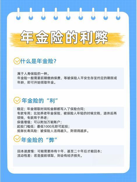 年金險利弊
