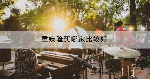 重疾險買哪家比較好？有什么產(chǎn)品推薦？