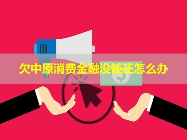 欠中原消費(fèi)金融沒(méi)錢(qián)還怎么辦？詳細(xì)說(shuō)明