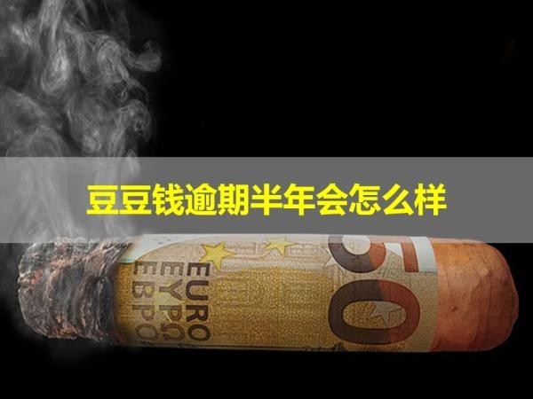 豆豆錢逾期半年會怎么樣？嚴重后果