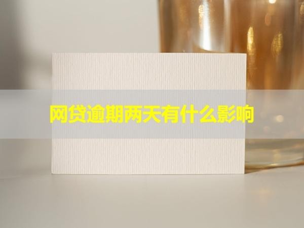 網(wǎng)貸逾期兩天有什么影響？看看細(xì)節(jié)
