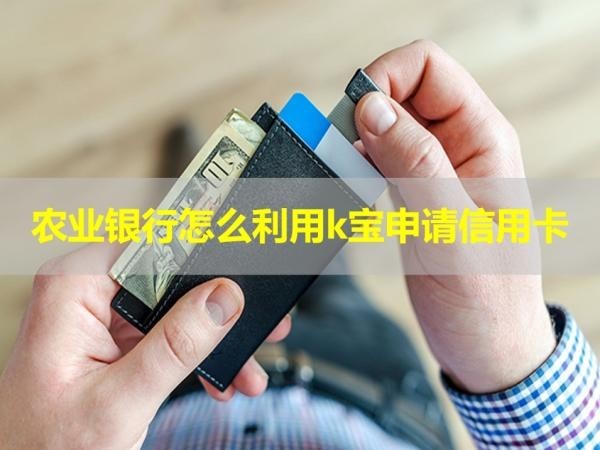 農(nóng)業(yè)銀行怎么利用k寶申請(qǐng)信用卡？詳細(xì)流程