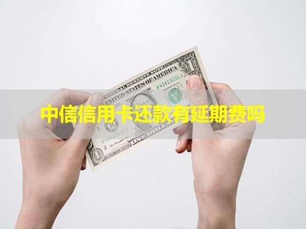 中信信用卡還款有延期費嗎？詳細說明
