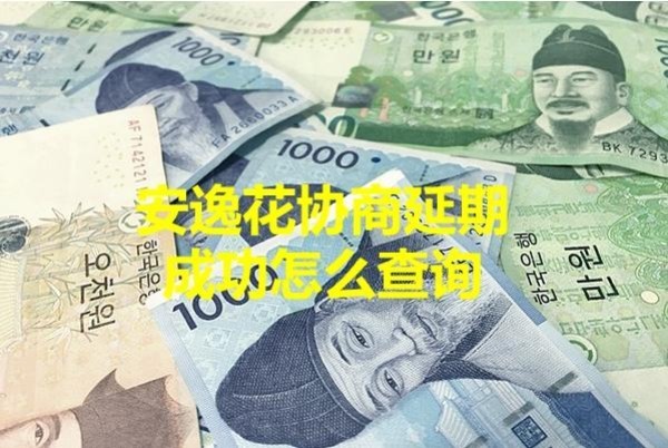 安逸花協(xié)商延期成功怎么查詢？三種方式