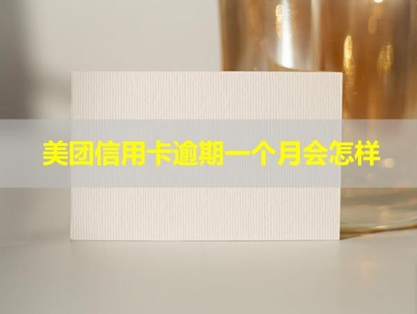 美團(tuán)信用卡逾期一個(gè)月會(huì)怎樣？嚴(yán)重影響！