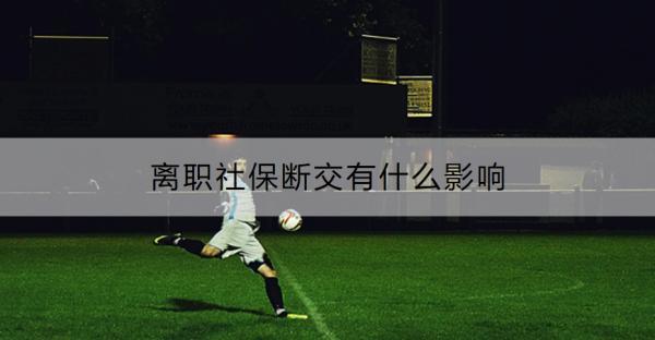 離職社保斷交有什么影響？社保繳納要注意什么呢？