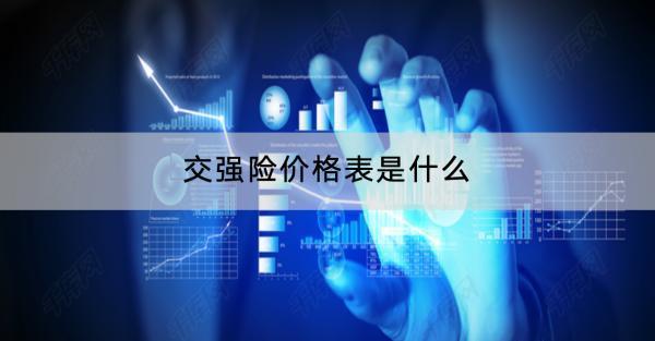 交強險價格表是什么？有哪些保障？