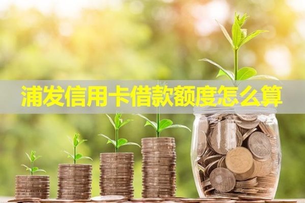 浦發(fā)信用卡借款額度怎么算