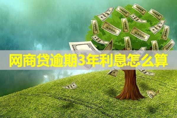網(wǎng)商貸逾期3年利息怎么算？詳細(xì)解析