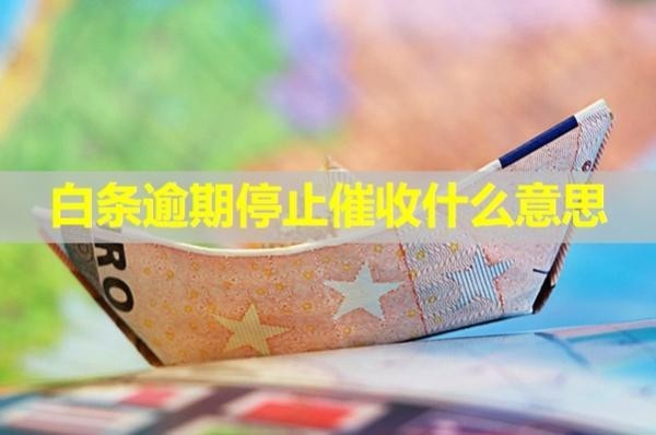 白條逾期停止催收什么意思？三種原因