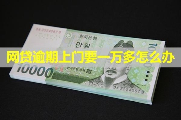 網(wǎng)貸逾期上門要一萬多怎么辦？最新