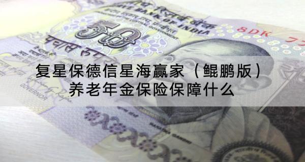 復(fù)星保德信星海贏家（鯤鵬版）養(yǎng)老年金保險保障什么？有什么特色？