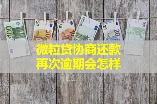微粒貸協(xié)商還款再次逾期會怎樣？詳細內(nèi)容