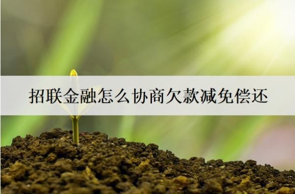 招聯(lián)金融怎么協(xié)商欠款減免償還？逾期有什么影響嗎？