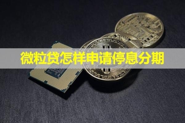 微粒貸怎樣申請停息分期？詳細流程