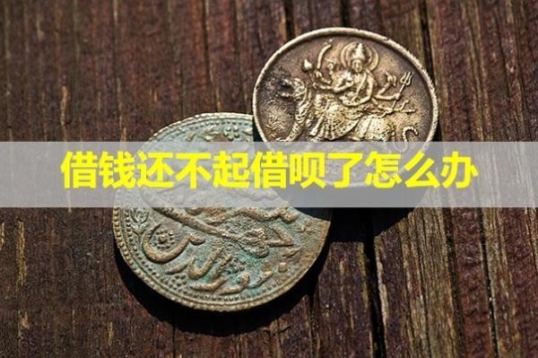 借錢還不起借唄了怎么辦？不看后悔啊