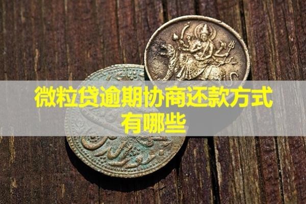 微粒貸逾期協(xié)商還款方式有哪些？三種