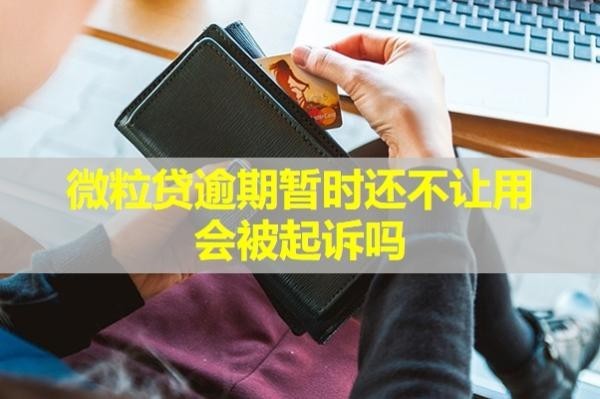 微粒貸逾期暫時(shí)還不讓用會(huì)被起訴嗎？詳細(xì)說(shuō)明