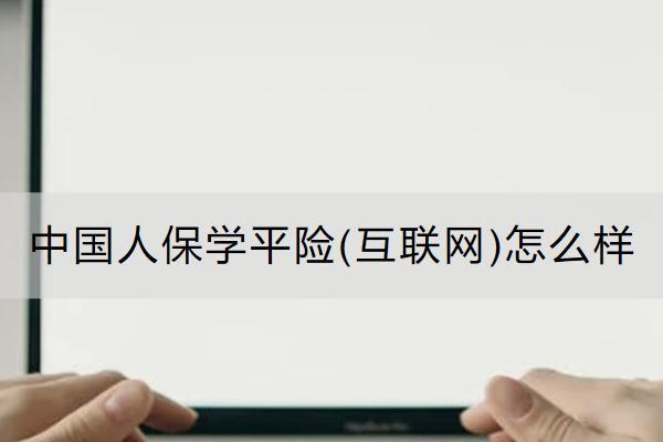 中國人保學平險(互聯(lián)網(wǎng))怎么樣？保什么？