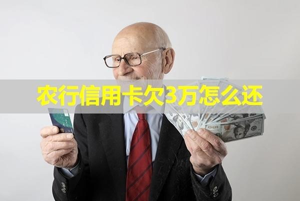 農(nóng)行信用卡欠3萬(wàn)