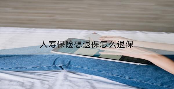 人壽保險想退保怎么退保？可以退多少錢？