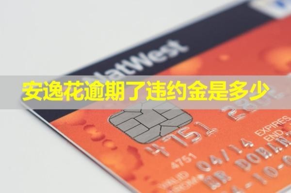 安逸花逾期了違約金是多少