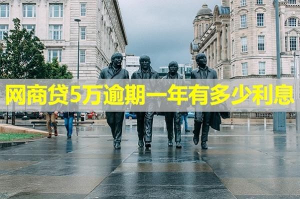 網(wǎng)商貸5萬逾期一年有多少利息？詳細(xì)說明