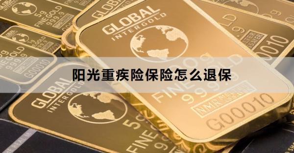 陽光重疾險(xiǎn)保險(xiǎn)怎么退保？退保要注意什么？