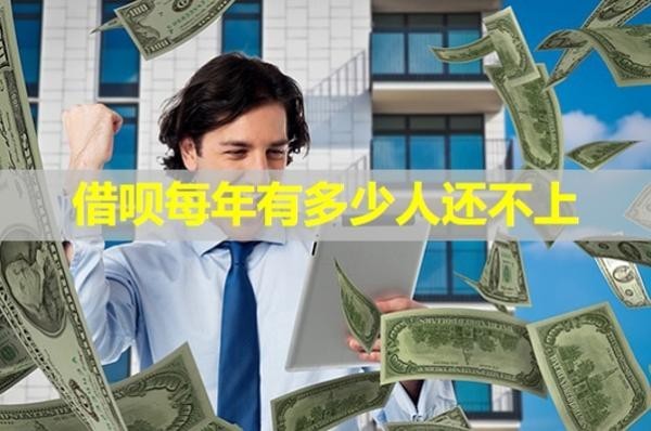 借唄每年有多少人還不上