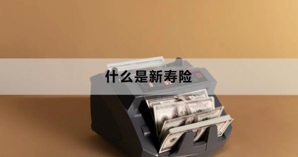 什么是新壽險