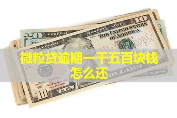 微粒貸逾期一千五百塊錢怎么還？詳細(xì)分析